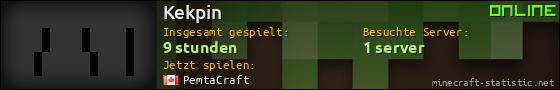 Benutzerleisten 560x90 für Kekpin