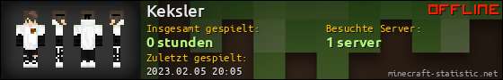 Benutzerleisten 560x90 für Keksler