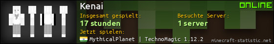 Benutzerleisten 560x90 für Kenai