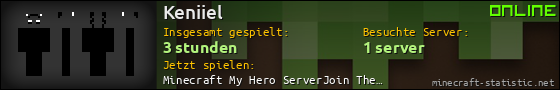 Benutzerleisten 560x90 für Keniiel