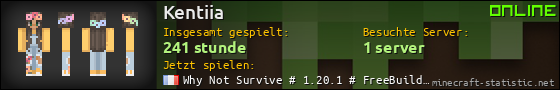 Benutzerleisten 560x90 für Kentiia