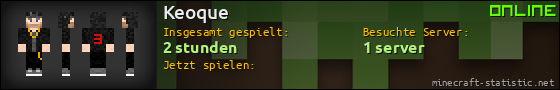 Benutzerleisten 560x90 für Keoque
