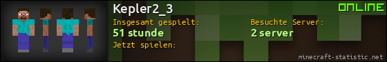 Benutzerleisten 560x90 für Kepler2_3