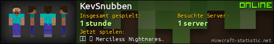 Benutzerleisten 560x90 für KevSnubben