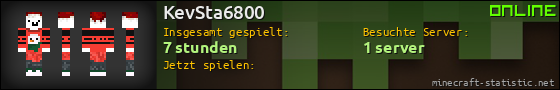 Benutzerleisten 560x90 für KevSta6800
