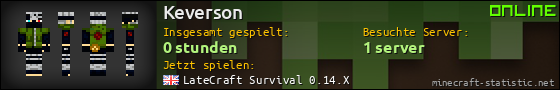 Benutzerleisten 560x90 für Keverson