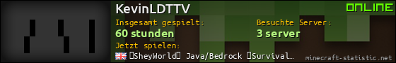 Benutzerleisten 560x90 für KevinLDTTV