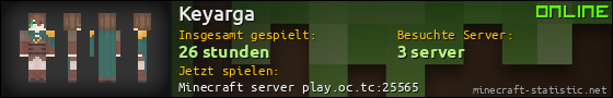 Benutzerleisten 560x90 für Keyarga