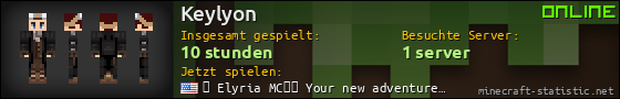 Benutzerleisten 560x90 für Keylyon