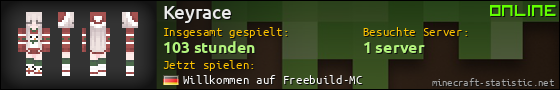 Benutzerleisten 560x90 für Keyrace