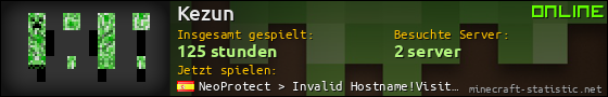 Benutzerleisten 560x90 für Kezun
