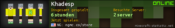 Benutzerleisten 560x90 für Khadesp