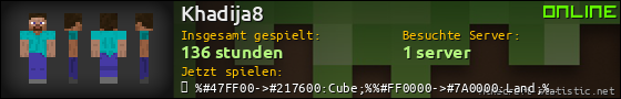 Benutzerleisten 560x90 für Khadija8