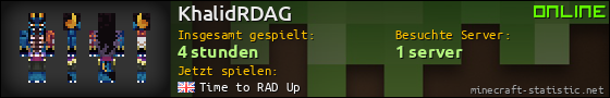 Benutzerleisten 560x90 für KhalidRDAG