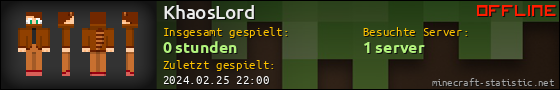 Benutzerleisten 560x90 für KhaosLord