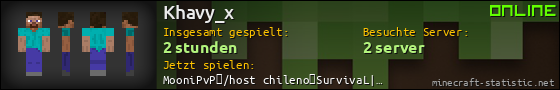 Benutzerleisten 560x90 für Khavy_x