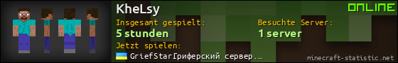 Benutzerleisten 560x90 für KheLsy