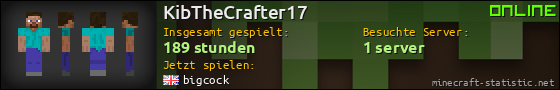 Benutzerleisten 560x90 für KibTheCrafter17