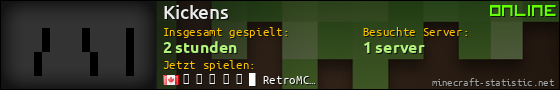 Benutzerleisten 560x90 für Kickens