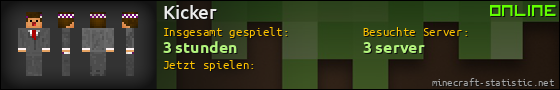 Benutzerleisten 560x90 für Kicker