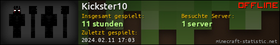 Benutzerleisten 560x90 für Kickster10