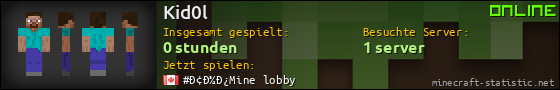 Benutzerleisten 560x90 für Kid0l