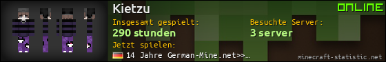 Benutzerleisten 560x90 für Kietzu