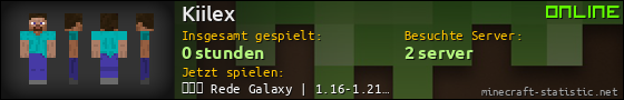 Benutzerleisten 560x90 für Kiilex