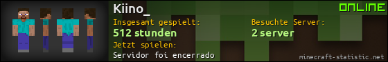 Benutzerleisten 560x90 für Kiino_