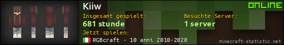 Benutzerleisten 560x90 für Kiiw