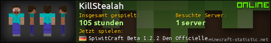 Benutzerleisten 560x90 für KillStealah