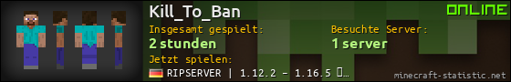 Benutzerleisten 560x90 für Kill_To_Ban