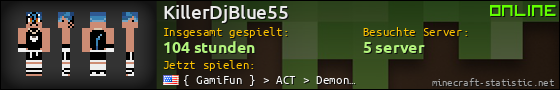 Benutzerleisten 560x90 für KillerDjBlue55