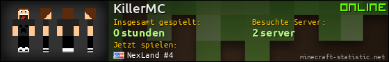 Benutzerleisten 560x90 für KillerMC