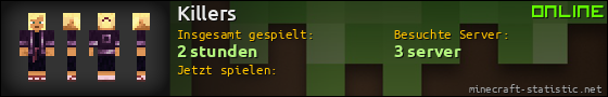 Benutzerleisten 560x90 für Killers