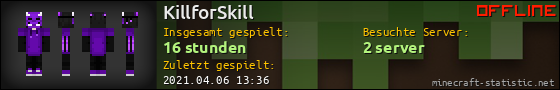 Benutzerleisten 560x90 für KillforSkill