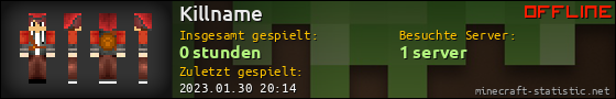 Benutzerleisten 560x90 für Killname
