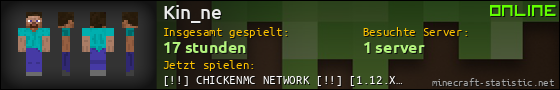 Benutzerleisten 560x90 für Kin_ne