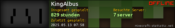 Benutzerleisten 560x90 für KingAlbus