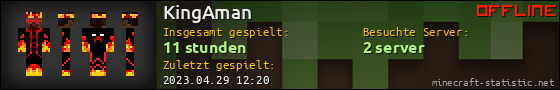 Benutzerleisten 560x90 für KingAman