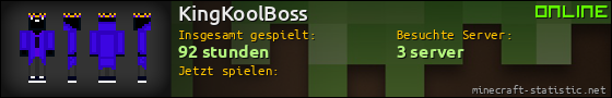 Benutzerleisten 560x90 für KingKoolBoss