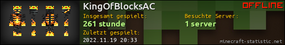 Benutzerleisten 560x90 für KingOfBlocksAC