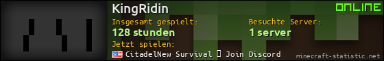 Benutzerleisten 560x90 für KingRidin