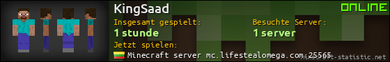 Benutzerleisten 560x90 für KingSaad
