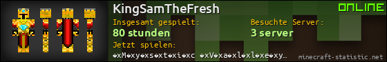 Benutzerleisten 560x90 für KingSamTheFresh