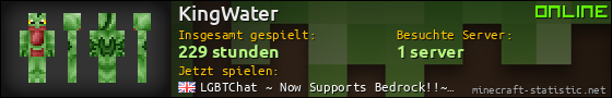 Benutzerleisten 560x90 für KingWater