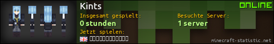 Benutzerleisten 560x90 für Kints