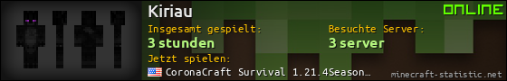 Benutzerleisten 560x90 für Kiriau