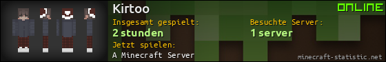 Benutzerleisten 560x90 für Kirtoo