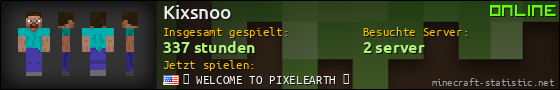 Benutzerleisten 560x90 für Kixsnoo